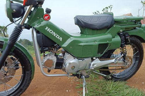 Kreasi Modifikasi Honda Karisma 2004 dari Lido: Dari Bebek Jadi CT125