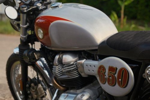 Modifikasi Royal Enfield Interceptor 650, Kekar Bergaya Scrambler
