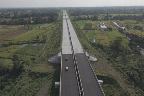 Menyusuri Tol Fungsional Prambanan-Purwomartani buat Mudik Lebaran