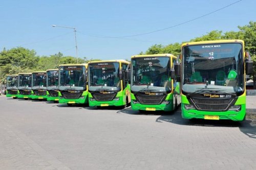 Rayakan Kemerdekaan, Naik Bus Trans Jatim Gratis Selama Dua Hari