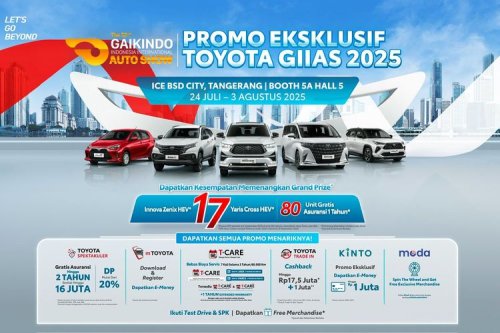 Innova Zenix Hybrid dan Yaris Cross Jadi Hadiah di GIIAS 2025