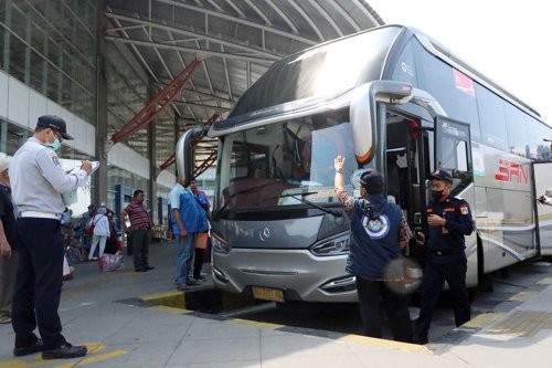 Belum Ramai, Puncak Arus Balik Bus AKAP Diprediksi Minggu Depan