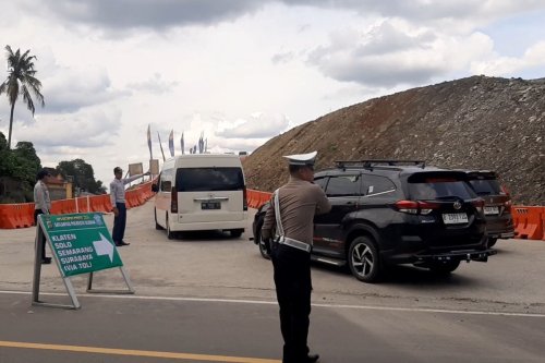 Jalan Tol Tamanmartani Ditutup Setelah Dibuka Fungsional Selama Lebaran 2025