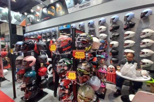Pameran Helm dan Apparel Ini Catatkan Total Transaksi Miliaran Rupiah
