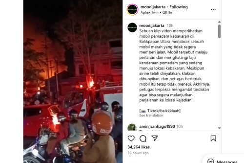 Pentingnya Waspada Suara Sirene Saat Berkendara