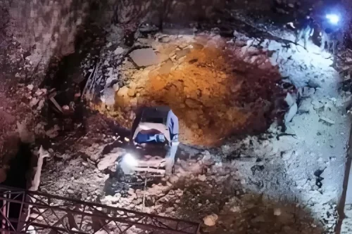 Potret BYD Atto 3 Tetap Utuh, Usai Dihantam Ledakan Rudal