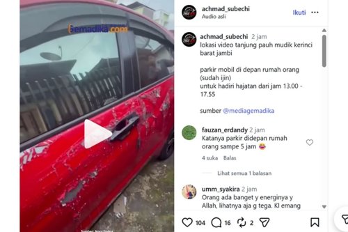 Video Viral Cat Honda HR-V Sampai Mengelupas, Diduga Disiram Cairan