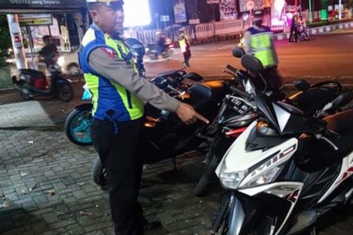 Selama Operasi Zebra Jaya 2025 Motor Tanpa Pelat Nomor Bakal Ditindak