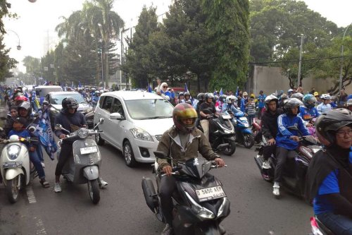 Awas Terjebak Macet, Ini Rute Konvoi Persib di Bandung