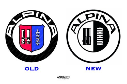 Alpina, Logo Baru Alpina Setelah Diambil Alih BMW