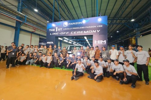 Farizon V8E Resmi Dirakit Lokal, Pakai Fasilitas Handal di Purwakarta