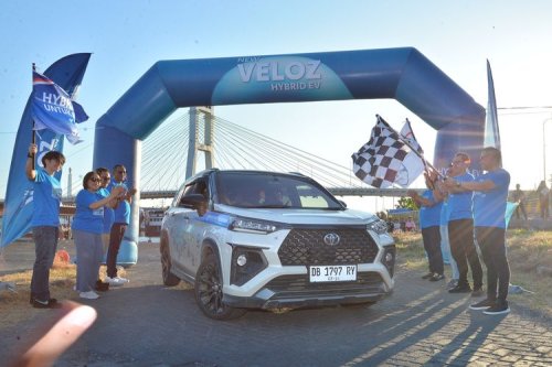 Veloz Hybrid EV Lintas Sulawesi, 6 Provinsi, 6.500 Km, 39 Hari Nonstop