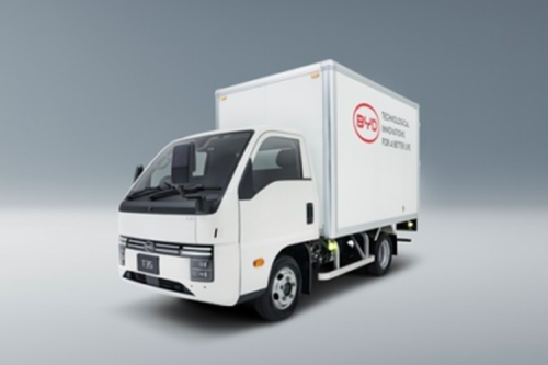 BYD, BYD Bawa Truk Listrik T35 di Japan Mobility Show 2025