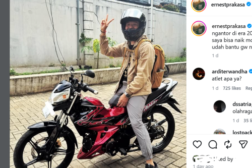 Kawasaki, Ernest Prakasa Pamer Kawasaki Athlete Lawas, Ini Spesifikasinya