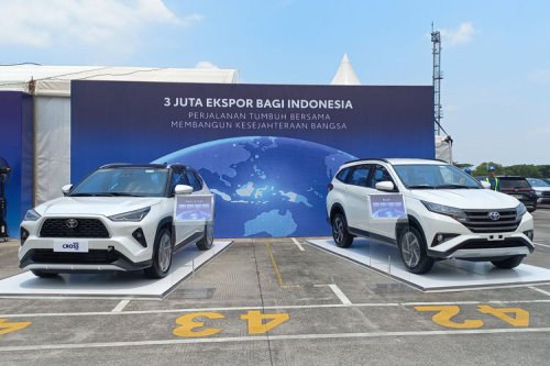 Dari Indonesia ke Dunia, Ekspor Mobil Toyota Tembus 3 Juta Unit