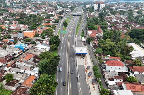 One Way Lokal Tol Semarang Masih Berlaku, Lalin Lancar