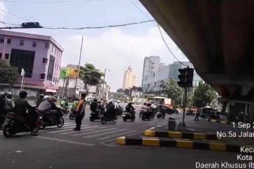 Lalu Lintas Jakarta Hari Ini Lengang, Polisi Jelaskan Penyebabnya
