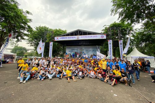 Ribuan Pemilik Suzuki Gelar Jambore di Museum Purna Bhakti Pertiwi