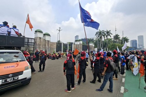 Ada Demo Buruh di Jakarta, Cek Rute Alternatif Hindari Macet