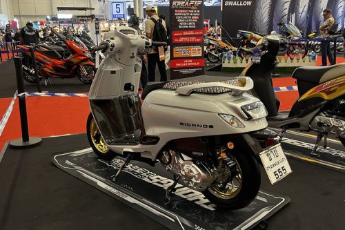 Honda Giorno: Paduan Klasik dan Modifikasi Menarik di IMOS 2025