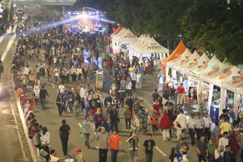 Simak Rekayasa Lalu Lintas Saat Car Free Night di Thamrin-Sudirman