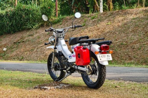 Honda Astrea Grand Mangkrak Disulap Jadi Honda CT