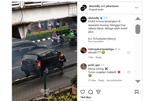 Innova Tersangkut Separator Busway, Ini Potensi Kerusakan Kaki-kaki