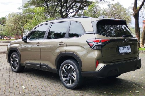Subaru, Subaru Forester, Impresi Eksterior Subaru Forester: Gagah, Berkarakter dan Fungsional