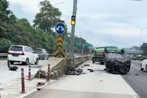 Kecelakaan Artis Diva Mara di Tol Jagorawi Diduga Akibat Microsleep