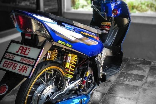 Kiblat Modifikasi Skutik, Aksesoris Thailand Masih Diminati