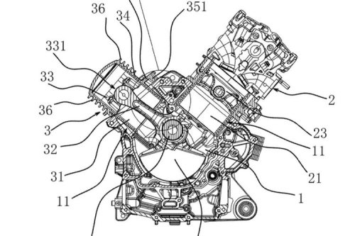 QJMotor Paten Mesin V-Twin, tapi Cuma Satu Silinder yang Bekerja