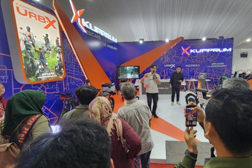Kupprum Luncurkan URB-X dan Aergo, Motor Listrik dari Surabaya