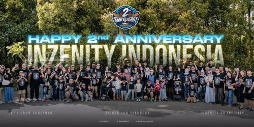Inzenity Rayakan HUT ke-2, Usung Tertib Berlalu Lintas