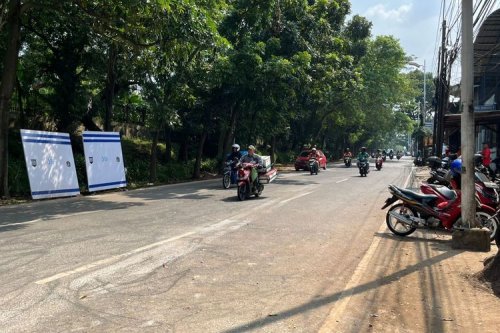 Update Perbaikan Jalan Lenteng Agung, Sudah Dibuka Sebagian