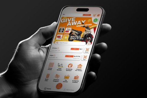 Belanja Suku Cadang Motor Secara Daring Pakai eLangsung