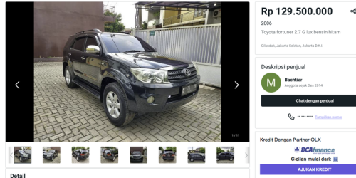 Harga Mobil Bekas yang Stabil: City Car dan SUV Jadi Pilihan Utama