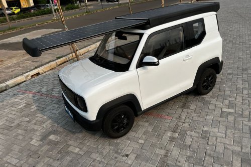 Cara Kerja Solar Panel di Mobil Listrik MAB Solarky Sun V