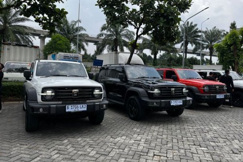 Peluncuran Tank 500 Diesel oleh GWM di IIMS 2026