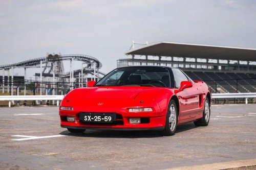 Honda, Honda NSX Mendiang Ayrton Senna Dilelang