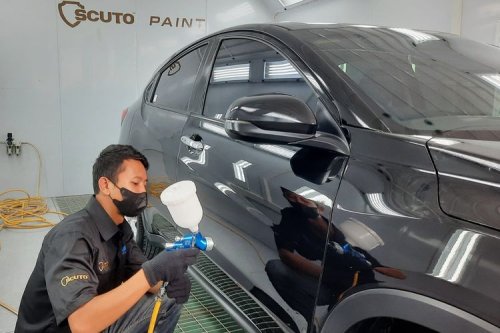 Video Viral Cat Honda HR-V Sampai Mengelupas, Diduga Disiram Cairan