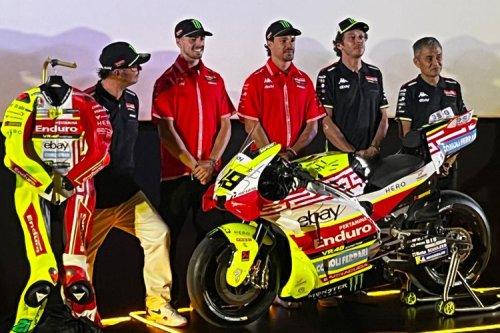 MotoGP, Rossi Datang ke Jakarta, Luncurkan Livery Khusus Buat MotoGP Mandalika