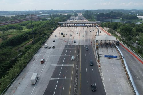 Titik Rekayasa Lalu Lintas dan Contraflow di Jalan Tol Saat Nataru