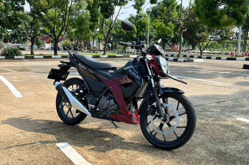 Rasa Berkendara Suzuki Satria Pro, Obat Bosan Naik Motor Matik