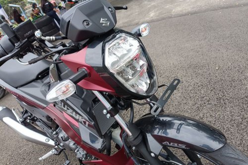 Suzuki Satria Pro Pakai Lampu Depan LED