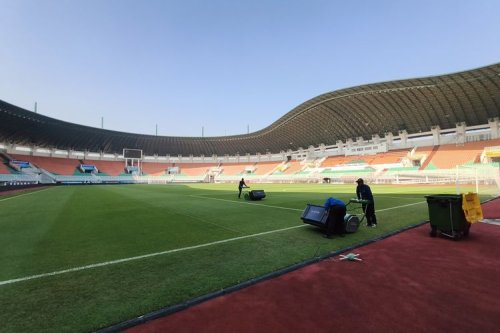 Indonesia vs Kamboja: Ada Pengaturan Lalu Lintas di Pakansari