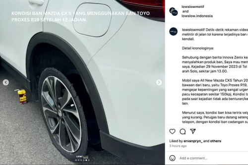 Bahaya Pecah Ban Depan vs Belakang di Jalan Tol