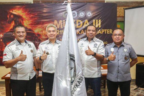 Komunitas Mercedes-Bens Bekasi Sukses Gelar Musda Ke-3