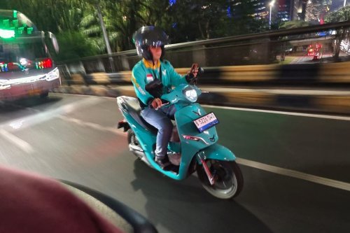 VinFast, VinFast Feliz, Green SM, VinFast Feliz II Terpantau Jadi Armada Ojol Green SM di Jakarta