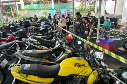 154 Modifikator Ramaikan Kontes Modifikasi Motor di Bandung