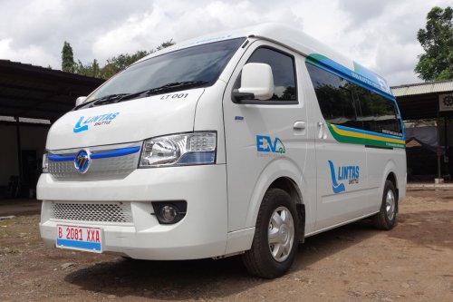 Dorong Transportasi Hijau, Lintas Shuttle Gunakan Kendaraan Listrik